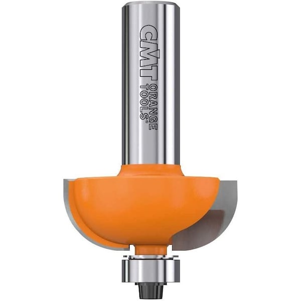 Cove Bit, 1/2-Inch Shank, 1/2-Inch Radius, Carbide-Tipped
